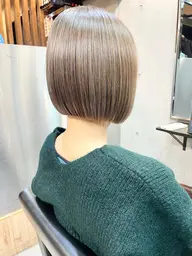 明るい白髪染め&白髪ぼかしハイライト&似合わせショート・ボブ&最高級トリートメント✨#脱白髪染め#脱白髪染めハイライト