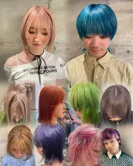 🉐赤字覚悟❣️春限定メニューブリーチしたい方❣️似合わせカット🫧＋🌈ブリーチカラー🌈＋ナノスチームトリートメント