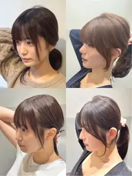 💐黄金バランスで作る小顔になれる前髪顔周りカット💐