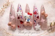 New【ハンド】キャラネイル（オフ有&ケア込&長さだし込み)180分