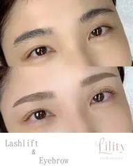 💛眉毛ワックス➕まつげパーマ（セットメニュー）【豊明】