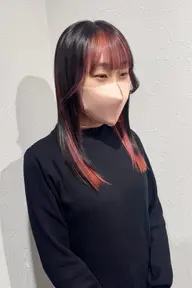 🌛ちらっと可愛い🌛　　　　　　　　　　　　　　　　　イヤリングカラー➕カット