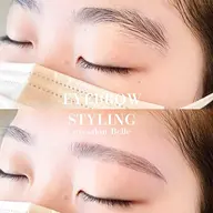 【平日限定】スピード施術30分💫アイブロウWAXスタイリング（時間内で間引き可○、メイク仕上げ付き、メンズも可⚪︎）