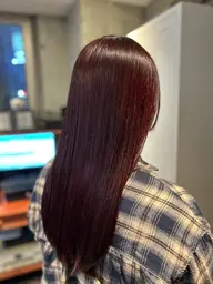 【時短で綺麗に✨】髪質改善カラー