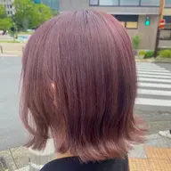 【春カラーでフレッシュに❕】カット➕ピンク系🎀orオリーヴ系ケアカラー👒➕Aujuaトリートメント