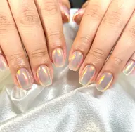 ミラーネイル(ちゅるんと可愛く仕上がります！)¥4500