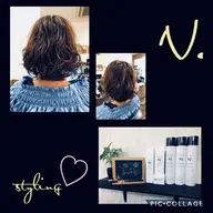 【髪に優しい✨】カット&カラー&デジタルふんわりパーマ