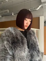 ぱっつんボブ