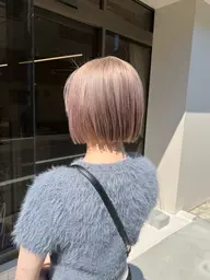 【原色も⭕️】2ブリーチ+カラー+トリートメント