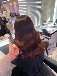 【🎀人気NO.1🎀】韓国風透明感ワンカラー＋髪質改善トリートメント【¥8800】💖🫧