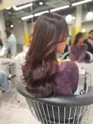 色気レイヤーカット+シルクトリートメント