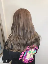 【2.3回目の方はこちら💁】従来のカラーダメージ90%カットのイルミナ艶カラー🤍🩵