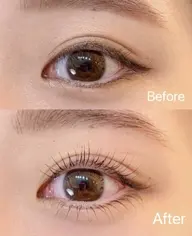 マツパ★まつ毛パーマ上＋束感コーディング