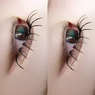 大人気LEDエクステ　フラットマットラッシュ  100本