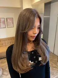 【ご新規様限定価格💕】ダブルカラー(ケアブリーチ込み)+オージュアTr 【ブリーチ、ブリーチなしダブルカラー選択可能】