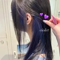 🤍インナーカラー(ブリーチ➕カラー)🤍　肩下+¥1100​〜​