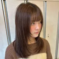 【初めての方限定🌼】赤み抑えめの透明感カラー＋似合わせカット✨大人女性に人気の“柔らかいツヤ”が欲しい方に◎