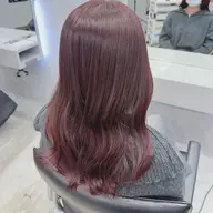 💖ブリーチなしダブルカラー｜やわらか暖色カラー