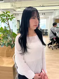 【🌀梅雨にオススメ🌀】前髪のポイントストレート！