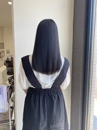 【美髪！柔らかストレート】カット+縮毛矯正+システムTr
