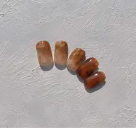 （オフなし）フットマーブルネイル