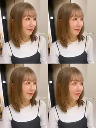 前髪カット🎀(顔まわりカット＋1000円)