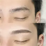 Men's 美眉スタイリング+眉周りWAX脱毛