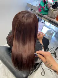 🌙5月限定🌙【撮影、顔出し、SNS投稿OKの方限定】カシミヤ縮毛矯正+美髪カラー+トリートメント