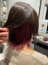 インナーカラー+ハホニコトリートメント