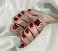 【フット】持ち込みデザイン(アート、パーツ2本まで)☆6980