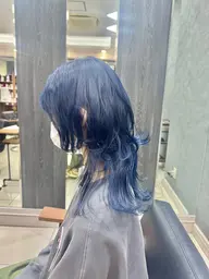 《寒色系やり方限定🦋💎》韓国風ブルーブラック🧞‍♂️🩵