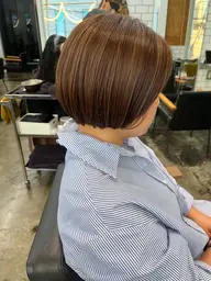 馴染むハイライトカラー