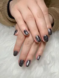 【ハンドネイル】フラッシュorラメネイル💅