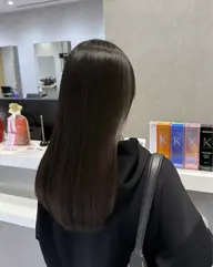 〖当日割❣️〗メンテナンスカット+中性縮毛矯正 + 艶カラー+2stepトリートメント⭐️