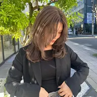 【人気NO.3ブリーチなしでも透明艶髪に❤︎】ブリーチなしダブルカラー+カット+トリートメント✨