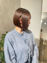 radol髪質改善+カラー+ケアトリートメント（カットなし）￥17600