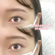 .*ﾟ🎀 まつげパーマorパリジェンヌ➕アイブロウ🎀.⋆(間引き＋700円で追加できます)