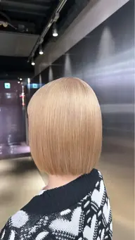 ダブルカラー（ブリーチ1回）＋うる艶トリートメント