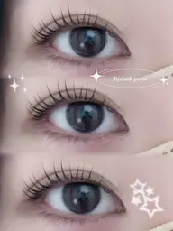 次世代まつ毛パーマ上✨🤍*.+ﾟ