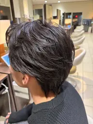 カット、パーマ