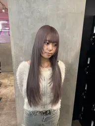 ロング料金なし❣️メンテナンスカット無料❣️ブリーチ+カラー+トリートメント