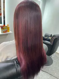 model価格▶【ブリーチ無し】✨ワンカラ一✨黒染め❌🙅♂️流行りの暖色カラー🥰