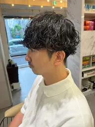 🌊メンズカット波巻きパーマ🌊トリートメント付き11980円