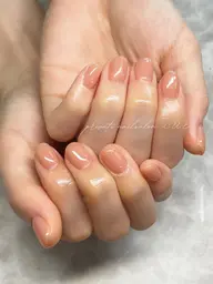 ✨期間限定✨ちゅるんとワンカラー(新規オフ無料✨+30分) 2色まで可⭕️ラメグラデーションも🉑メンズも歓迎🩵