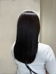 透明感カラー➕オージュアプチトリートメント（超音波アイロン付🫧）