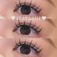 🤍【新規オフ無料】フラットラッシュorセーブル　100本🤍