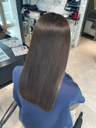 カット＋前髪ストレート(ブロー込み)🐩🤍