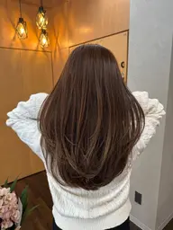 🌹人気No.1🌹カットカラー＋酸性ストレート＋トリートメント【ダメージ最小限◎1日で全部出来ます✨】