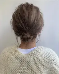 お出かけ前のヘアアレンジ