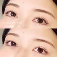 🫧ケラチンラッシュリフト + 美眉スタイリング🫧 [コーティング仕上げ付き]